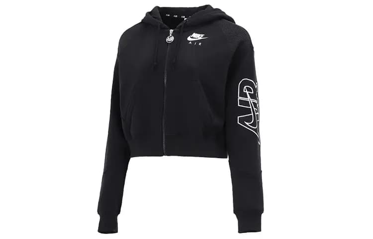 Nike Qadın Fleece Pencəyi Qara