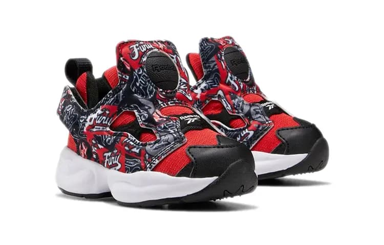 Reebok InstaPump Fury Toddler 'Graffiti - Primal Red' 6