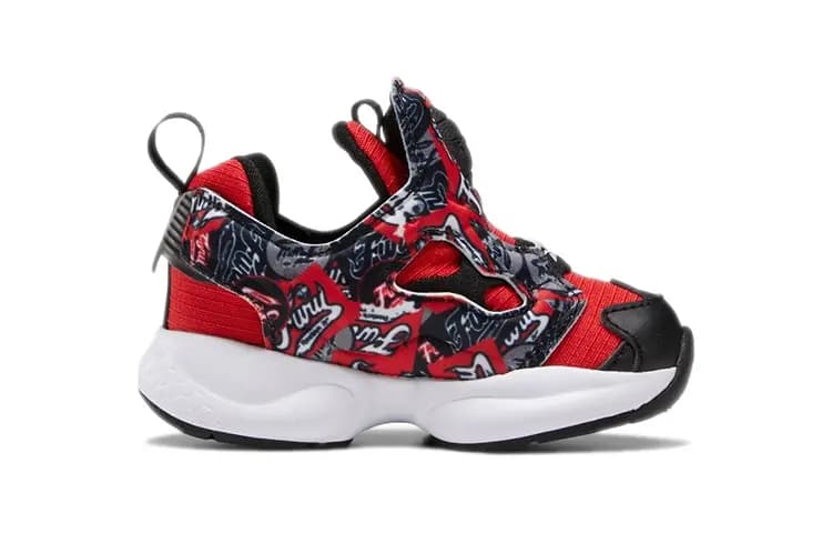 Reebok InstaPump Fury Toddler 'Graffiti - Primal Red' 5