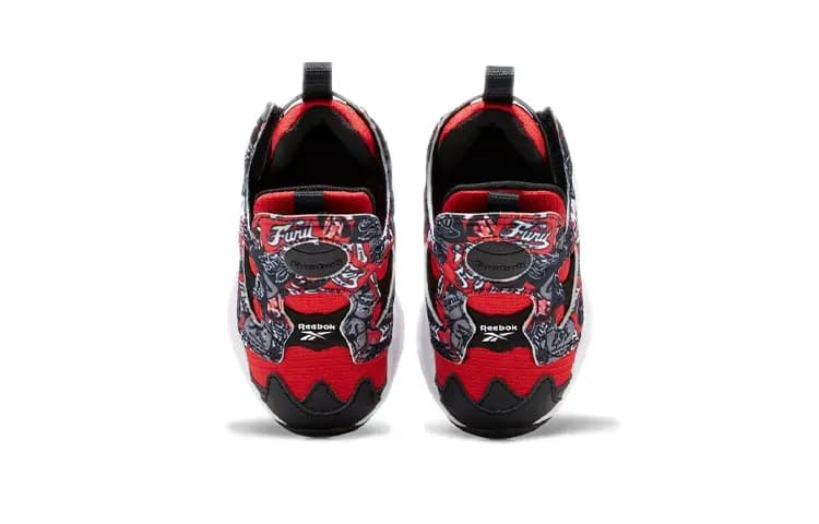 Reebok InstaPump Fury Toddler 'Graffiti - Primal Red' 2