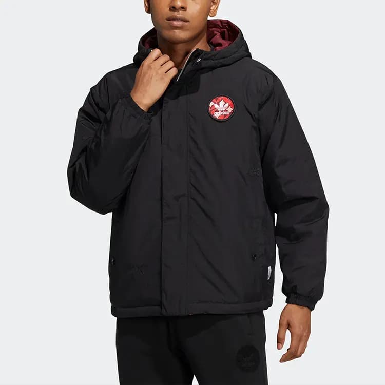 Adidas Originals CNY Kişi Puffer Pencəyi Qara 3