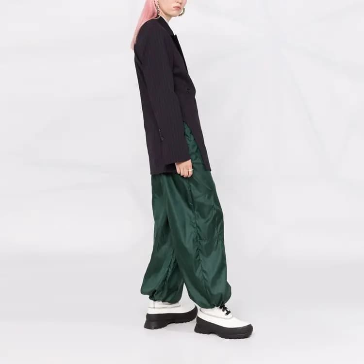 GANNI Stretch Stripe Blazer 'Sky Captain' 4