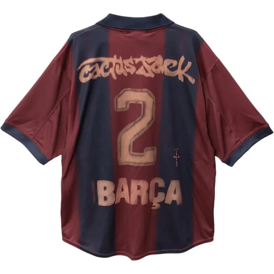 Travis Scott Barcelona x Nike SS25 Unisex Futbol Forması