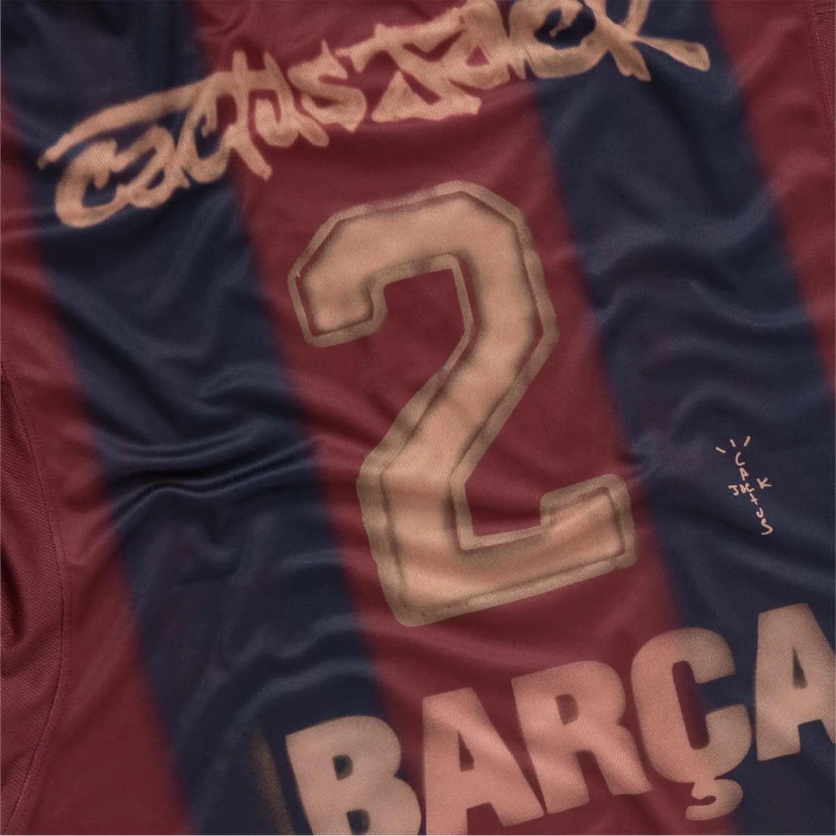 Travis Scott Barcelona x Nike SS25 Unisex Futbol Forması 4