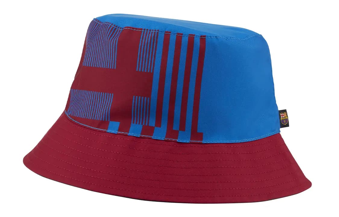 Nike FC Barcelona Unisex Panama Şlyapa Qırmızı/Qara