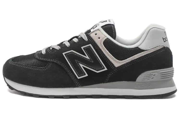 New Balance 574 Qara/Ağ