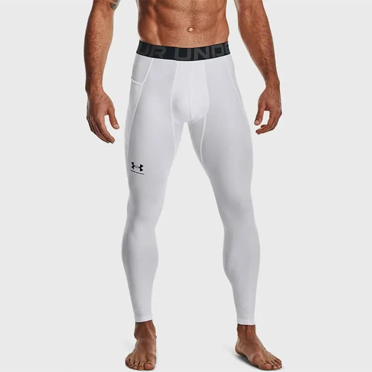 Under Armour HeatGear Kişi İdman Şalvarı Ağ 3