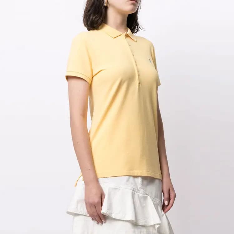 Polo Ralph Lauren Qadın Polo Köynəyi Sarı 4