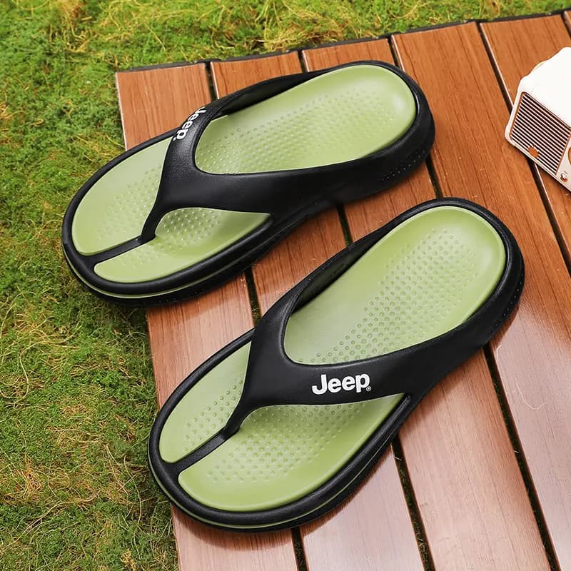 Jeep Comfort Versatile EVA Quick-Dry Flip-Flops Unisex 21