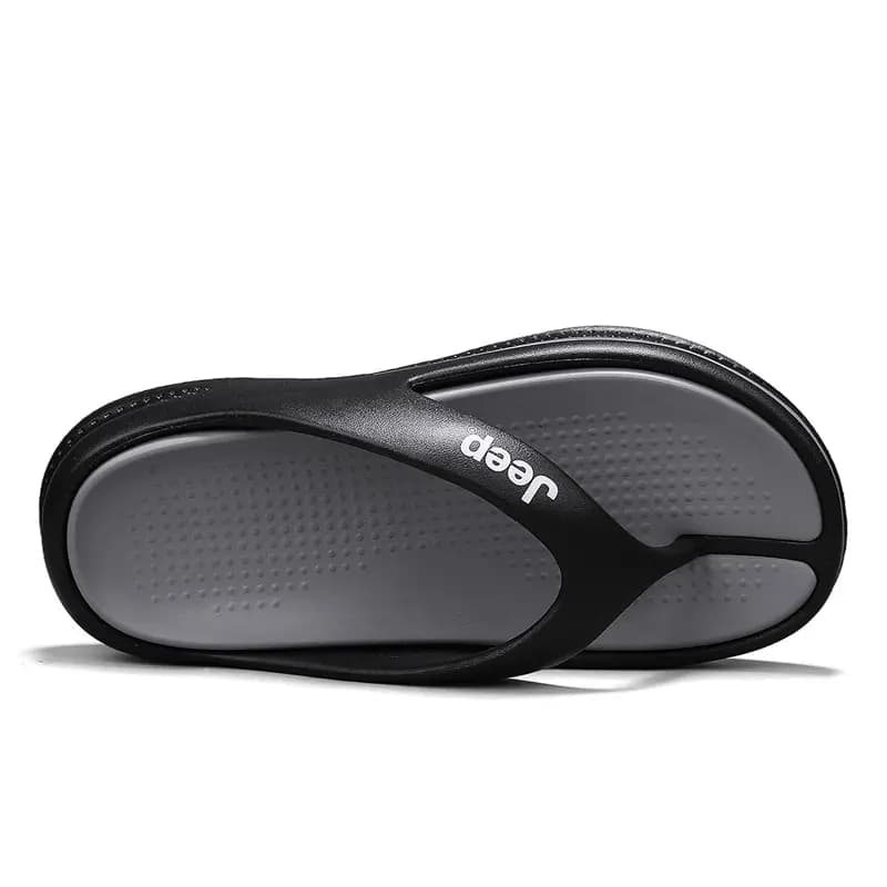 Jeep Comfort Versatile EVA Quick-Dry Flip-Flops Unisex 11