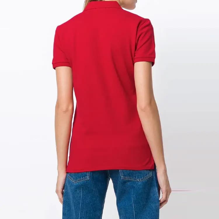 Polo Ralph Lauren SS22 Polo Qadın Qırmızı 4