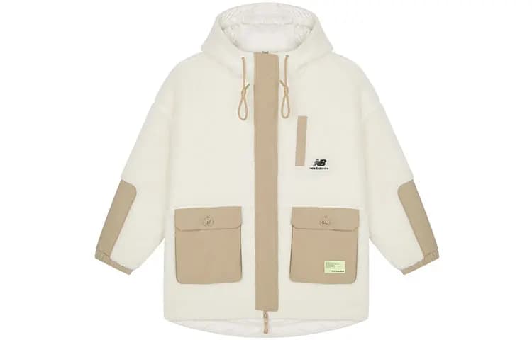 New Balance Velvet Jacket Velvet Jackets Women's Ivory