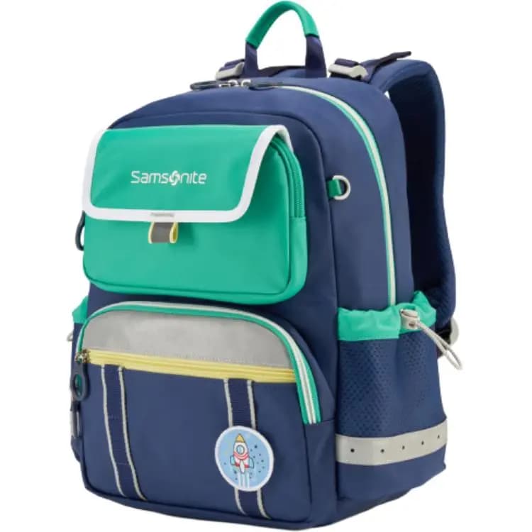 SAMSONITE Məktəbli Çantası Uşaq Dəniz Mavisi/Yaşıl 2