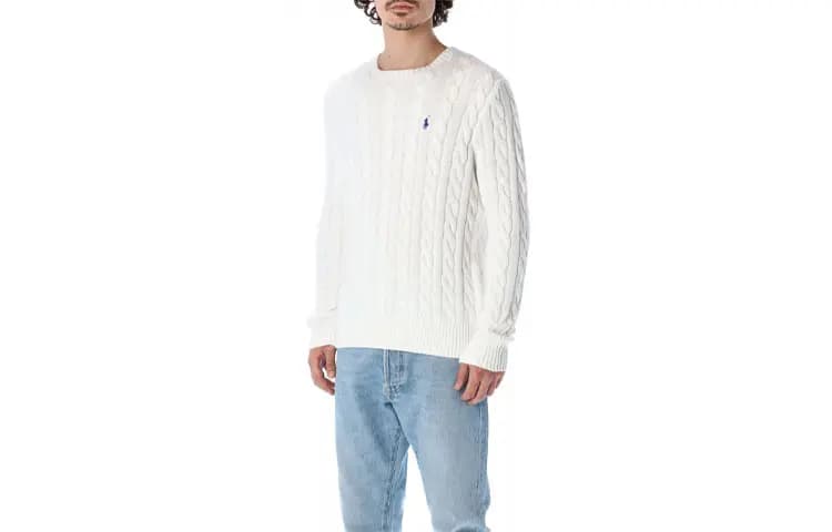 Polo Ralph Lauren Kişi Sviteri Ağ