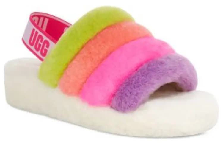 UGG FLUFF YEAH Sandalet Qadın 3