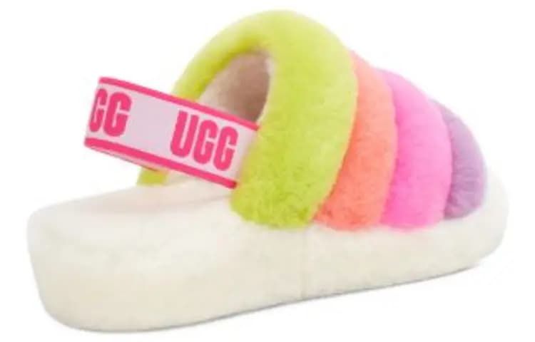 UGG FLUFF YEAH Sandalet Qadın 4