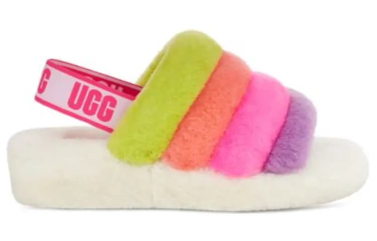 UGG FLUFF YEAH Sandalet Qadın 2