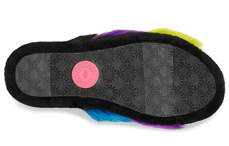 UGG Fluff Yeah Slide 'Party Spots' Qadın 6