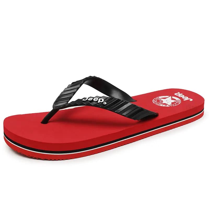 Jeep Flip Flop Kişi Qırmızı 2