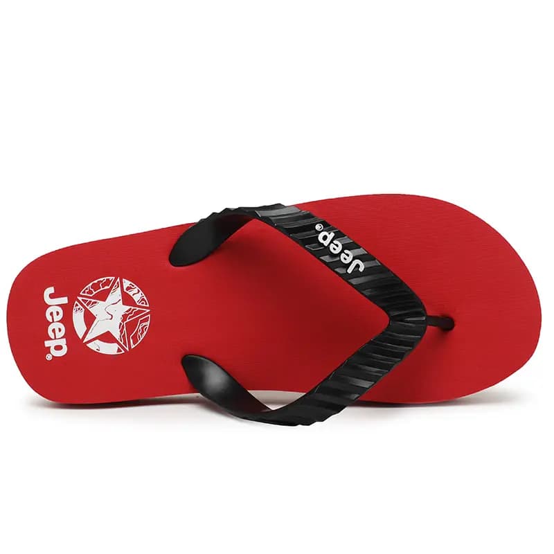Jeep Flip Flop Kişi Qırmızı 4