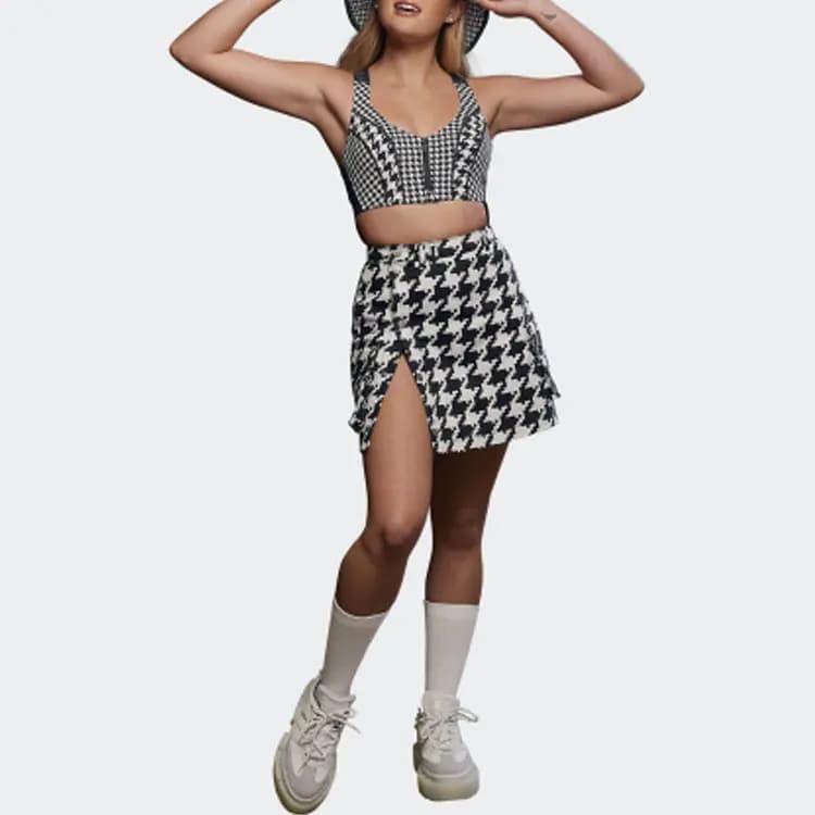 Adidas Originals Ivy Park Halls Of Ivy Qadın Ətəyi Boz/Qara 3