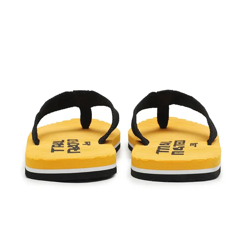Jeep Fashion Trendy Personality Outdoor Flip Flops Men's Yellow 5