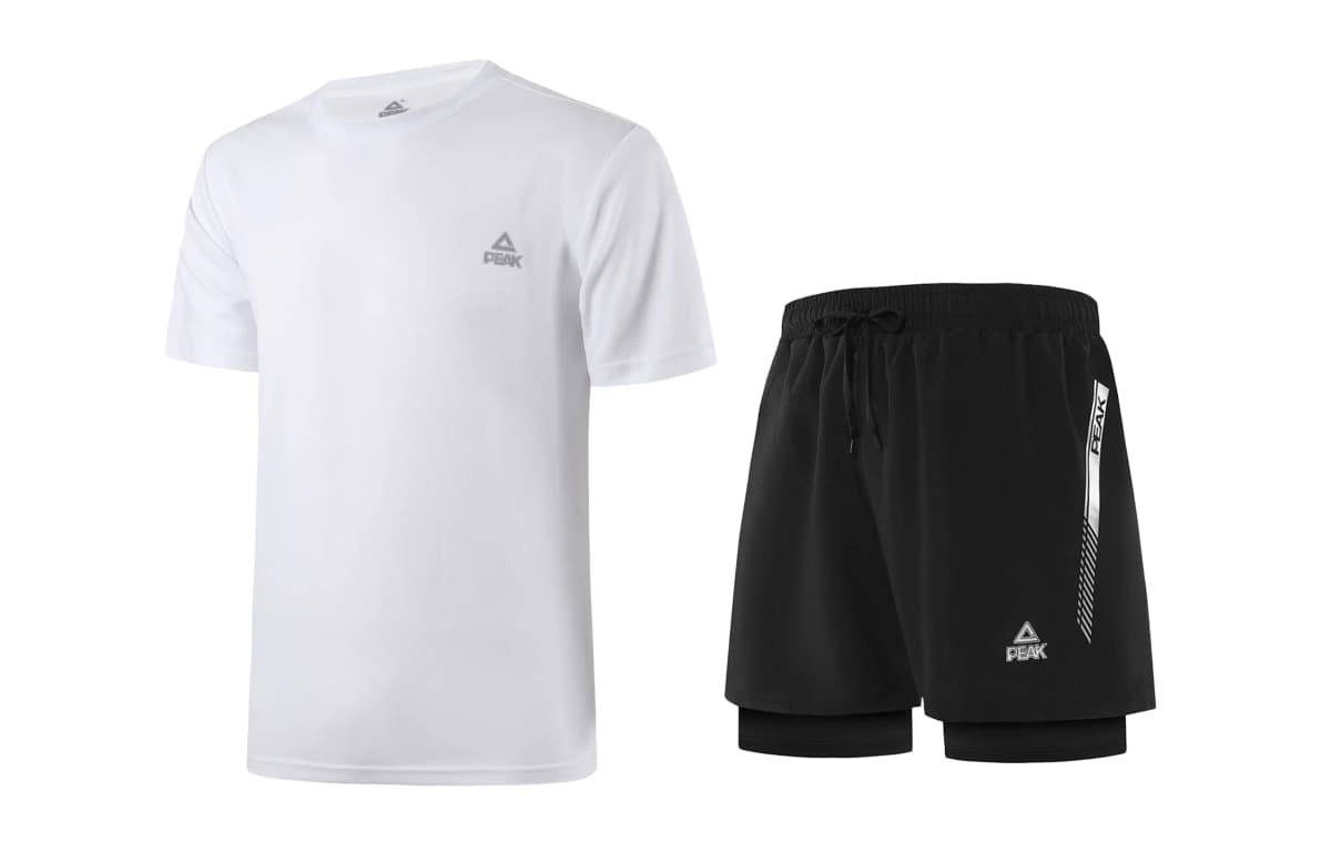 Peak 2-in-1 Çimərlik Şortu Dəsti Unisex