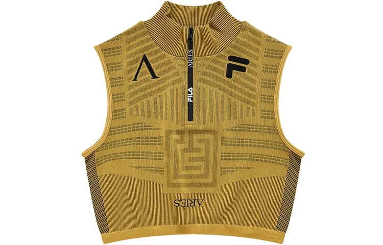 Aries X FILA FUSION Qadın Maykası Sarı/Qızılı