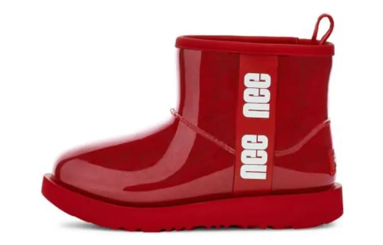 UGG Classic Clear Mini II Uşaq Çəkməsi Qırmızı