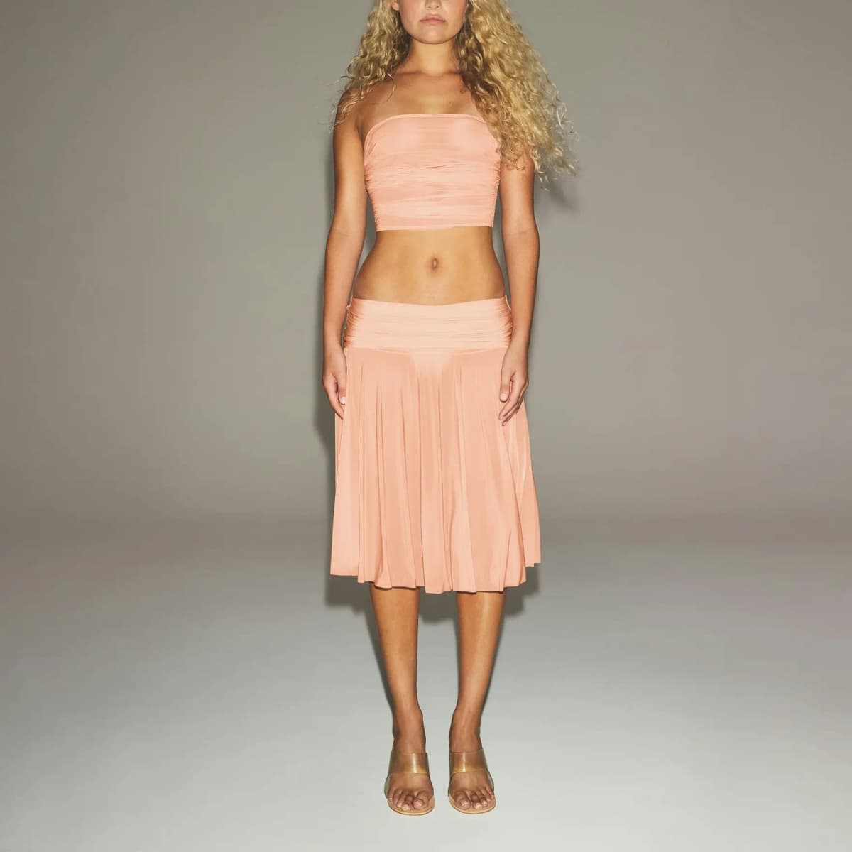 SKIMS SS25 MILKY SHEER Qadın Top 2