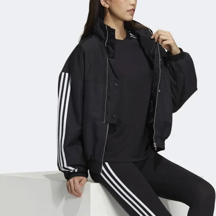 adidas Originals Bold Qadın Puffer Pencəyi Qara 4