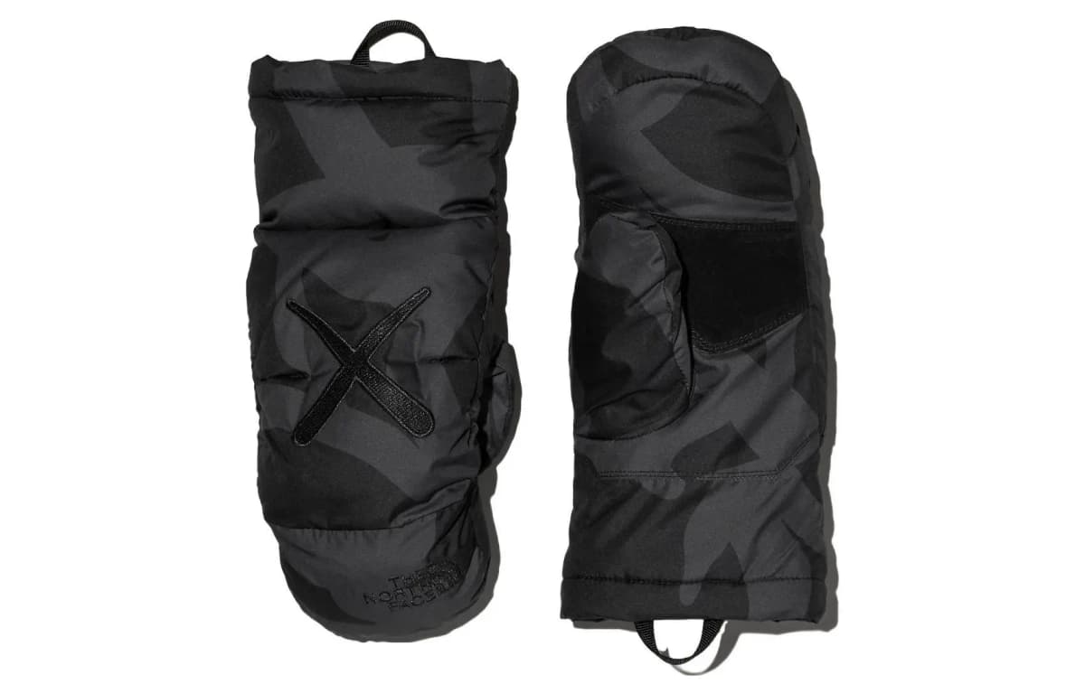 THE NORTH FACE Goose Down Gloves Unisex Black 2