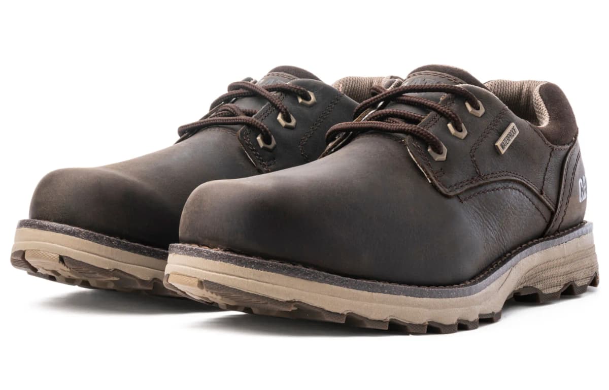 CAT Men's Casual Shoes Men Low-Top Dark Coffee 2