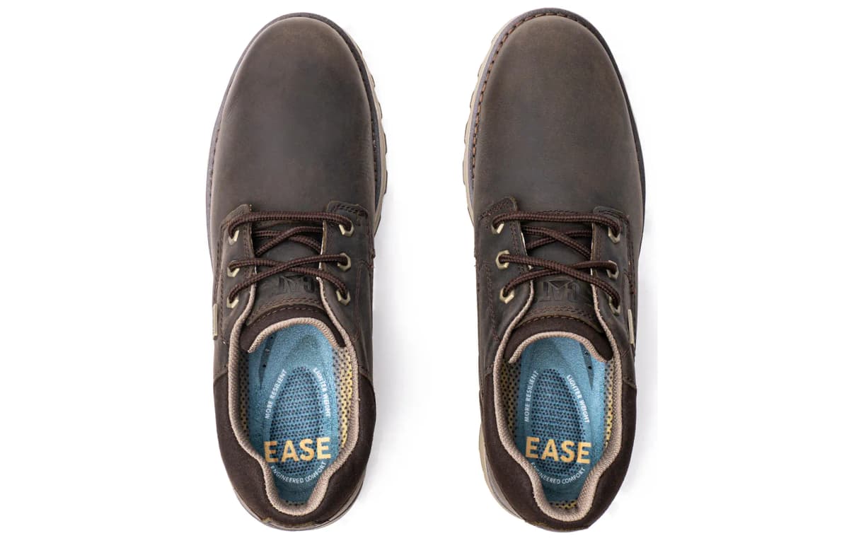 CAT Men's Casual Shoes Men Low-Top Dark Coffee 3