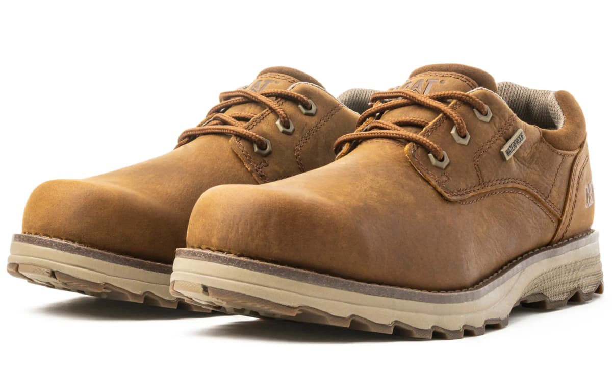 CAT Men's Casual Shoes Men Low-Top Brown 2