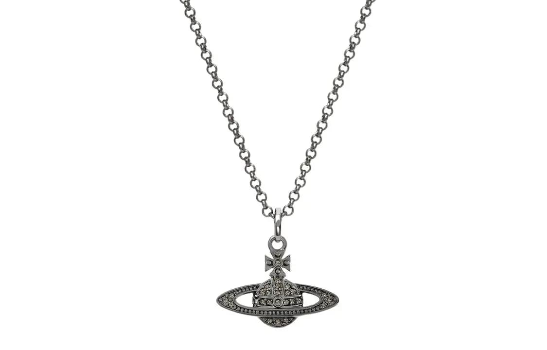 Vivienne Westwood Boyunbağı Qara Metal
