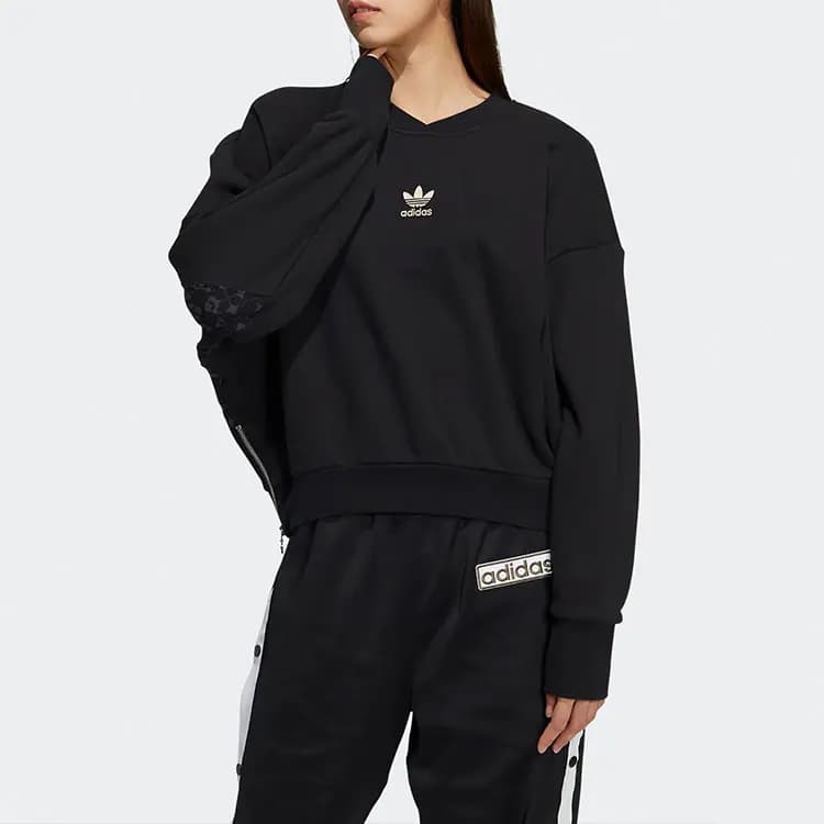 adidas Originals CNY Qadın Sweatshirt Qara 2