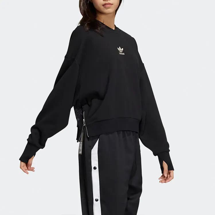 adidas Originals CNY Qadın Sweatshirt Qara 4