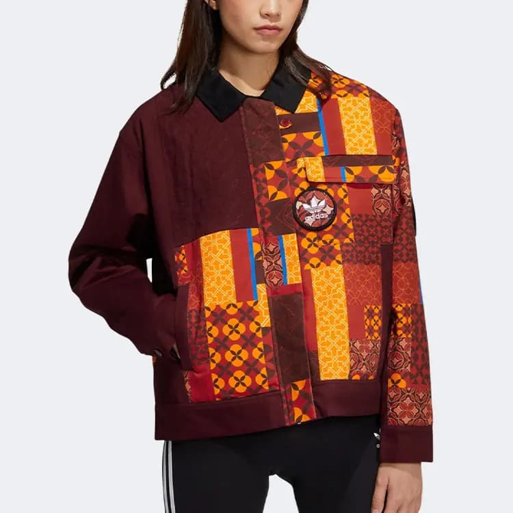Adidas Originals Puffer Jackets Women's Dark Red 3
