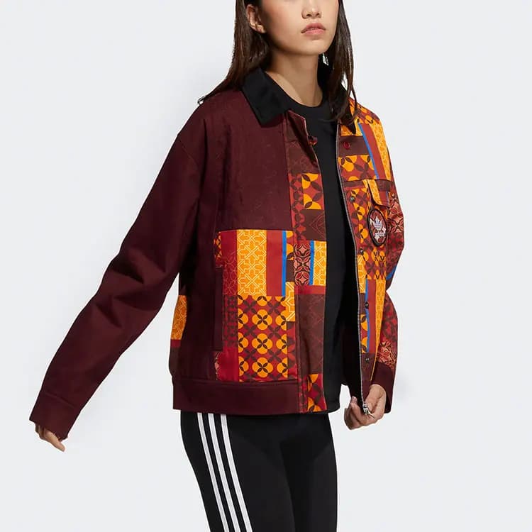 Adidas Originals Puffer Jackets Women's Dark Red 5