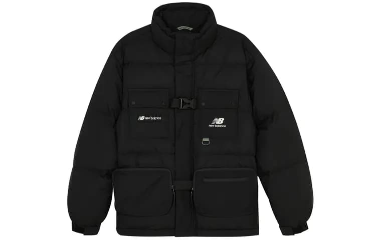 New Balance Down Jacket Kişi Qara
