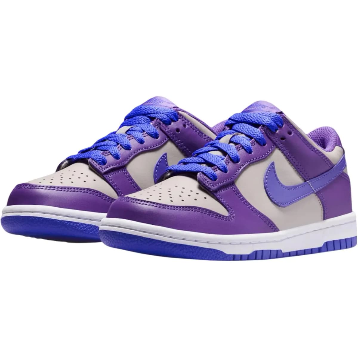 Nike Dunk Low Uşaq Skeytbord Ayaqqabısı Boz/Bənövşəyi 3