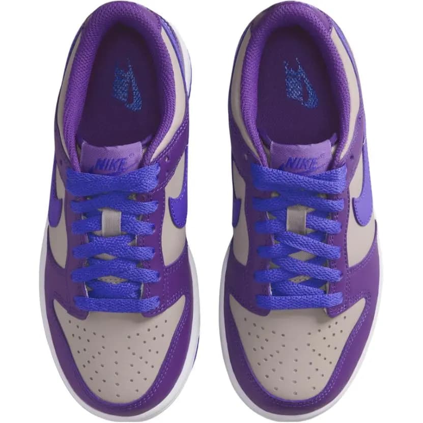 Nike Dunk Low Uşaq Skeytbord Ayaqqabısı Boz/Bənövşəyi 4