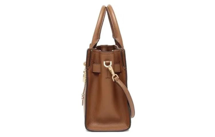 MICHAEL KORS Leather Shoulder Bag, Crossbody Bag, Handbag Women's Brown 4