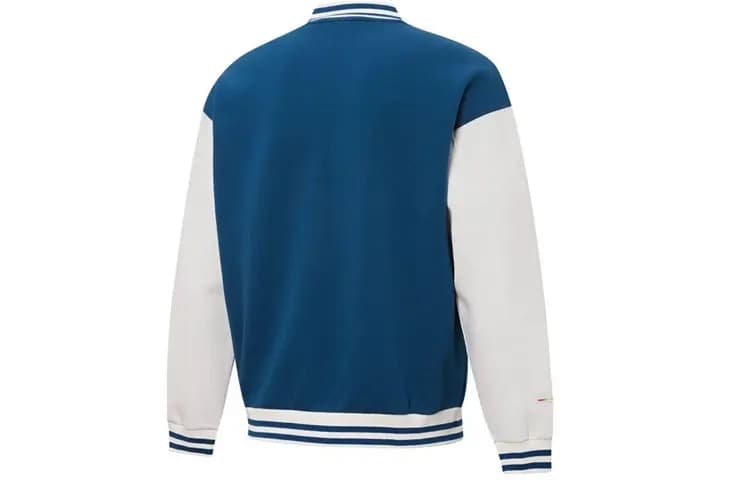 PUMA Mix Badge Bomber Baseball Köynəyi Unisex Mavi 2