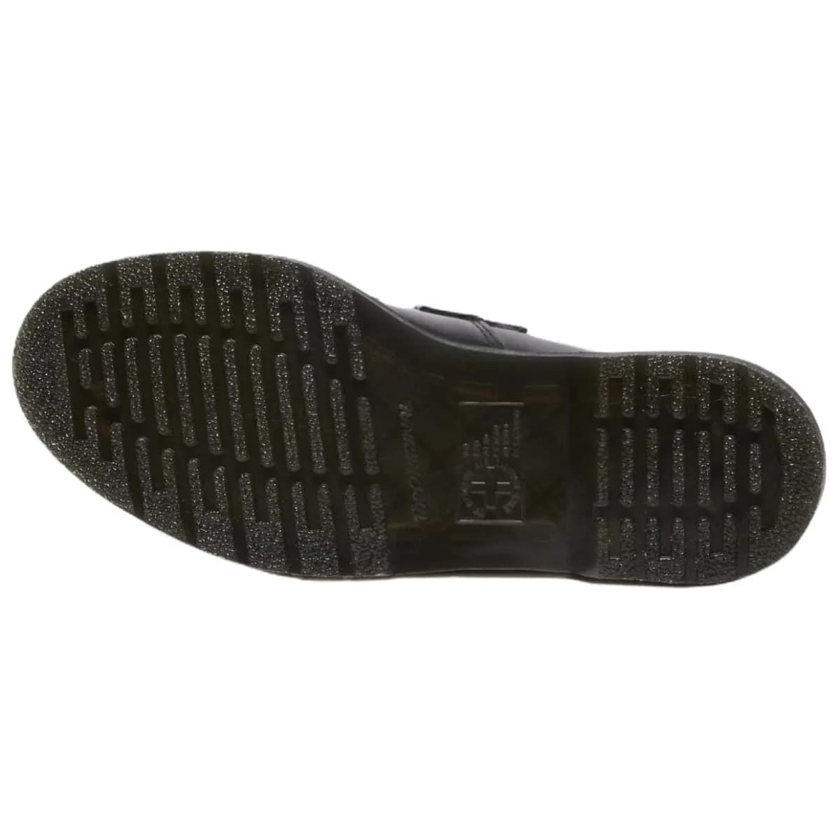 Dr. Martens Adrian Leather Slip-On Retro Loafers 3cm Unisex Black 6