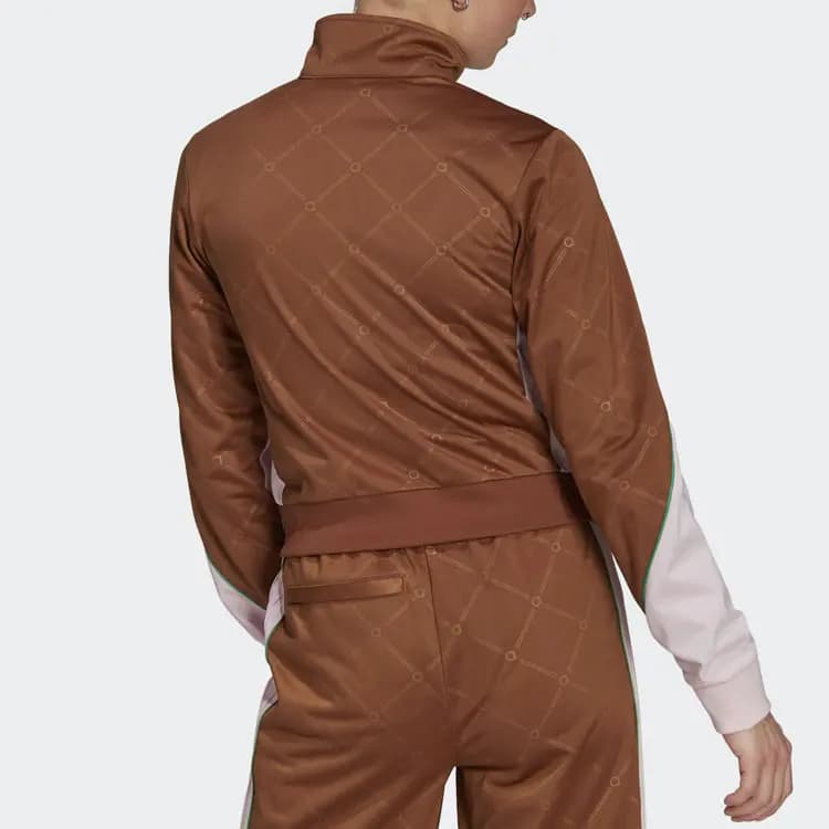 Adidas Originals Qısa Pencək Qadın Qəhvəyi 3