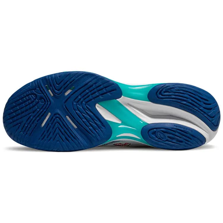 Asics Netburner Ballistic FF Unisex Məşq Ayaqqabısı Ağ/Mavi 6