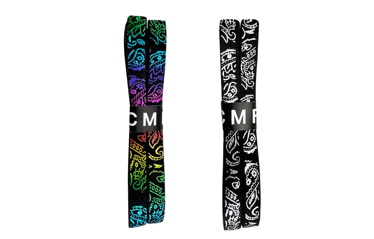 CMFY Gold Foil Paisley Bağcıq Unisex