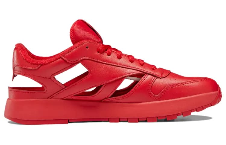 Reebok Classic Leather Tabi Decortique Low Maison Margiela Qırmızı 2